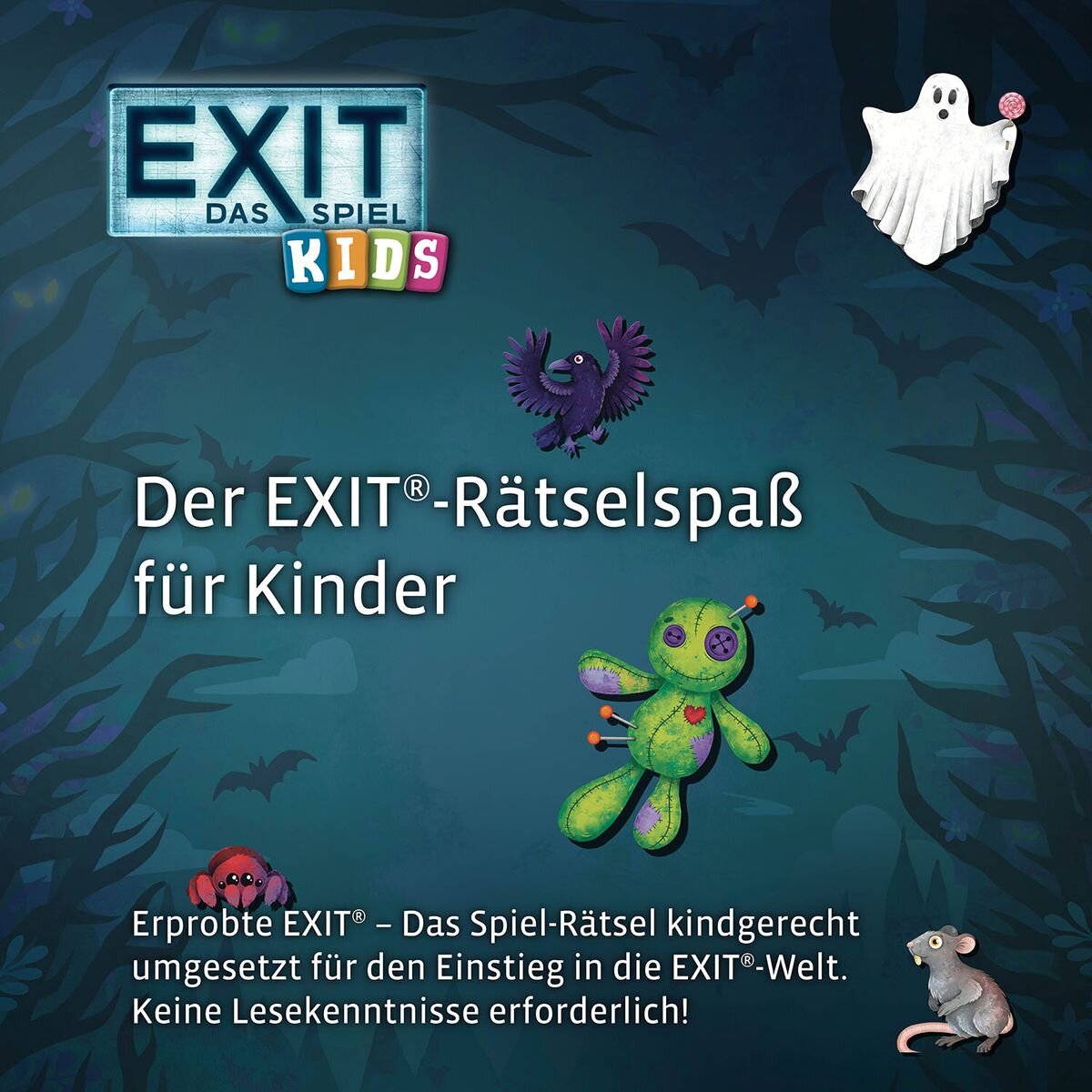 KOSMOS EXIT® Das Spiel - Kids: Gruseliger Rätselspaß