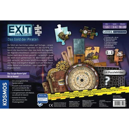 KOSMOS EXIT®-Das Spiel+Puzzle Das Gold der Piraten