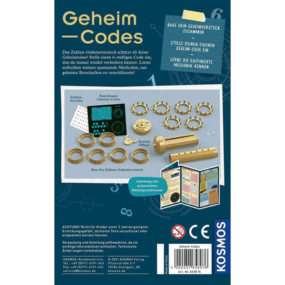 KOSMOS Geheim-Codes, Baue ein eigenes Zahlen-Geheimversteck