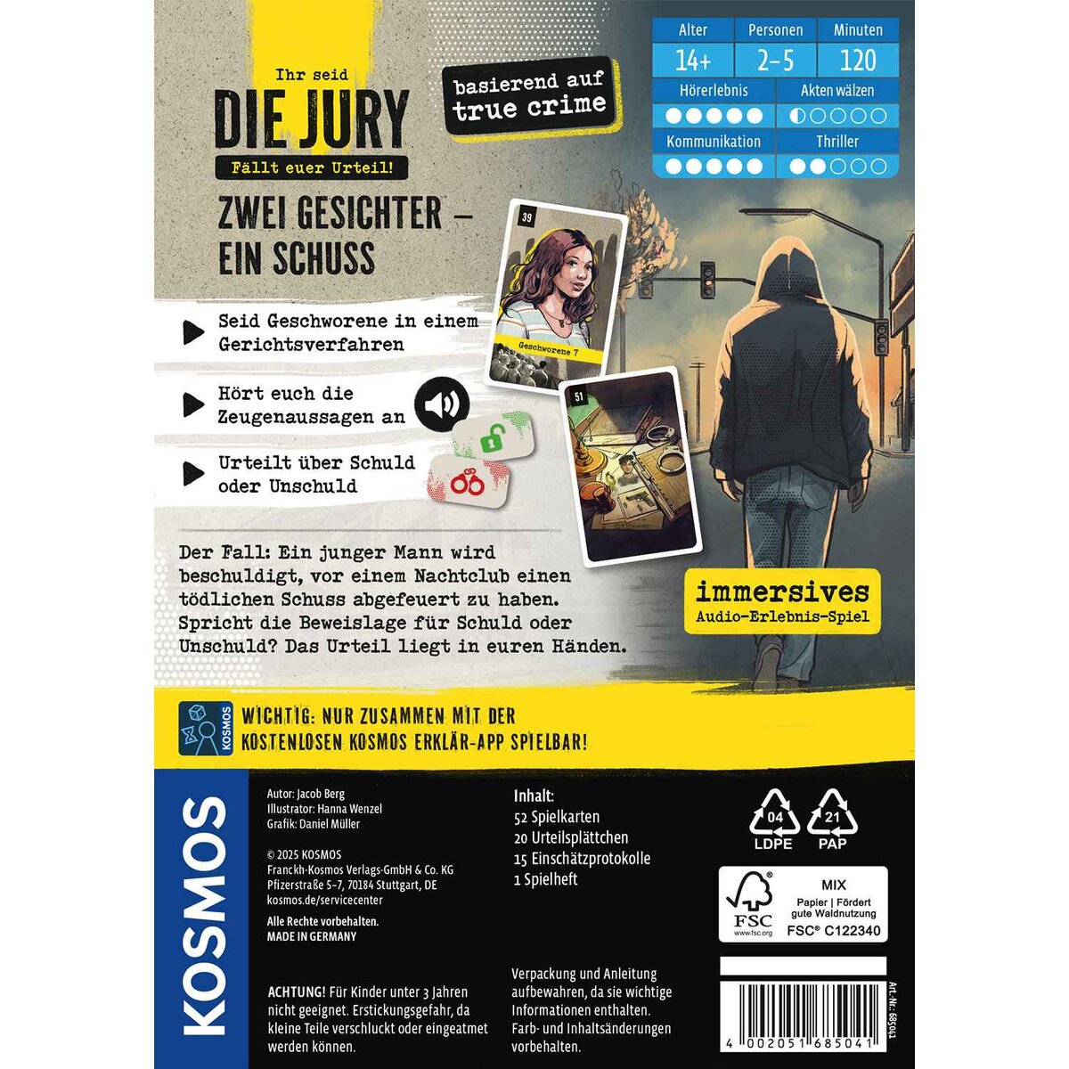 KOSMOS Ihr seid die Jury: Zwei Gesichter - Ein Schuss