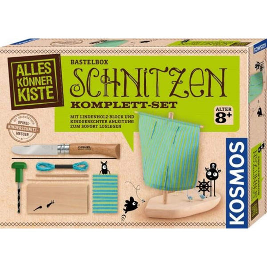 KOSMOS AllesKönnerKiste Schnitzen Komplett-Set