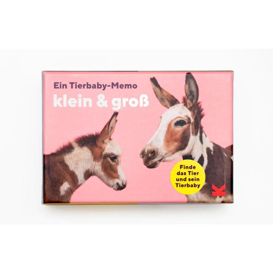 Laurence King Verlag klein & groß Ein Tierbaby-Memo