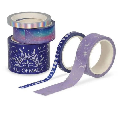 Legami 5 Papier Klebebänder im Set Full of Magic Tape by Tape