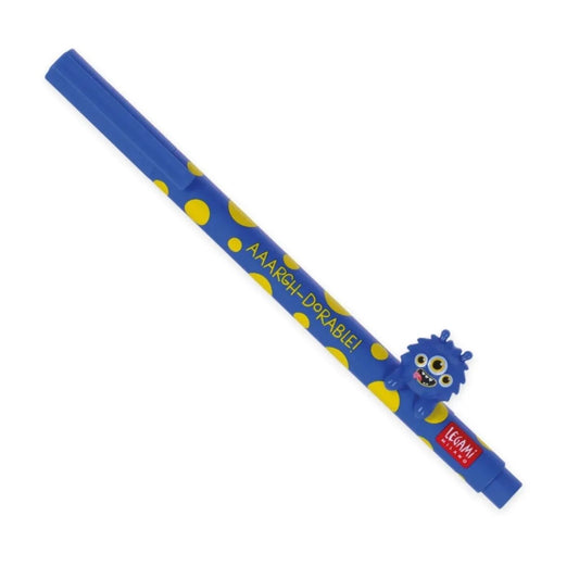 Legami Gelstift Lovely Friends Monster 2 x 14 cm Schreibfarbe blau
