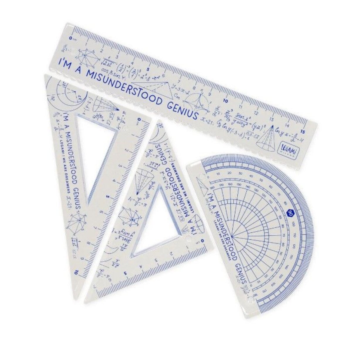 Legami Geometry Set You Rule - I´m a misunderstood Genius