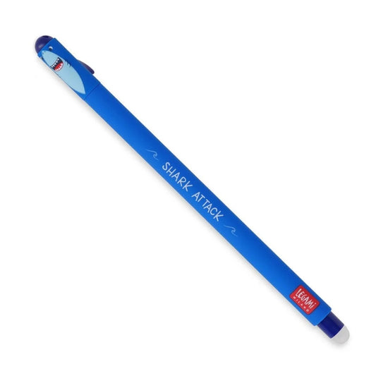 Legami Löschbarer Gelstift Erasable Pen shark Hai blaue Tinte