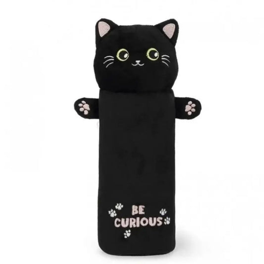 Legami Plüsch Schlampermäppchen Katze Be Curious 14 x 8 x 24,5 cm