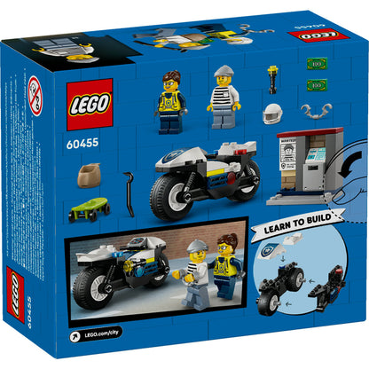 LEGO® City 60455 Verfolgungsjagd mit dem Polizeimotorrad