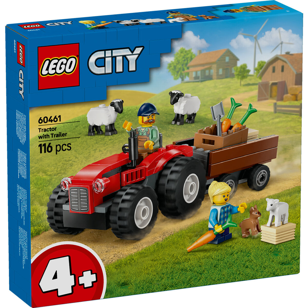 LEGO® City 60461 Traktor mit Anhänger