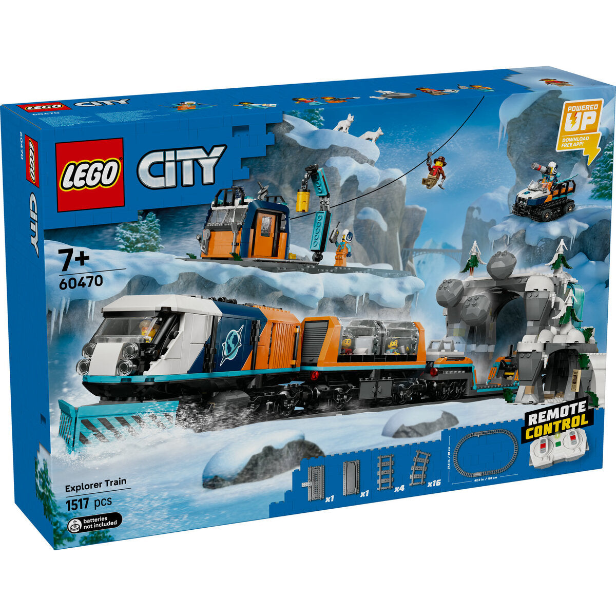 LEGO® City 60470 Arktis-Polarexpress