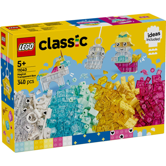 LEGO® Classic 11040 Zauberbox mit durchsichtigen Steinen
