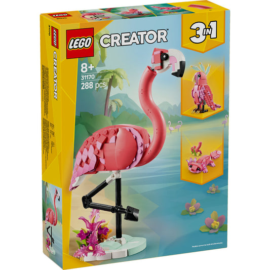 LEGO® Creator 31170 Wilde Tiere: Rosa Flamingo