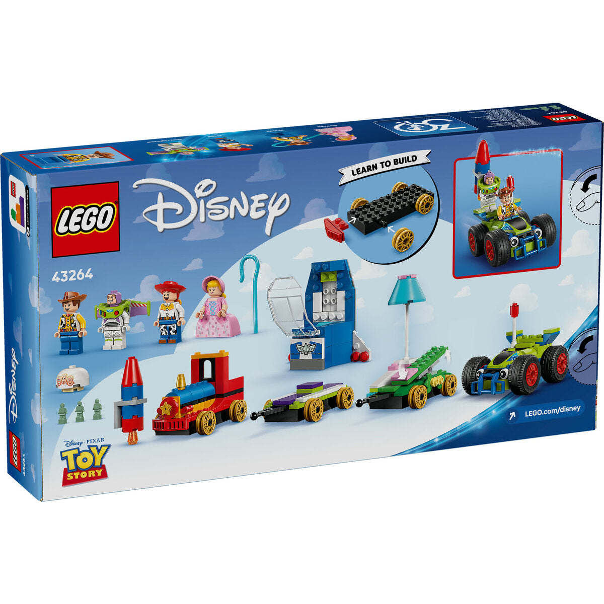 LEGO® Disney™ 43264 Partyzug und das Auto RC aus Toy Story