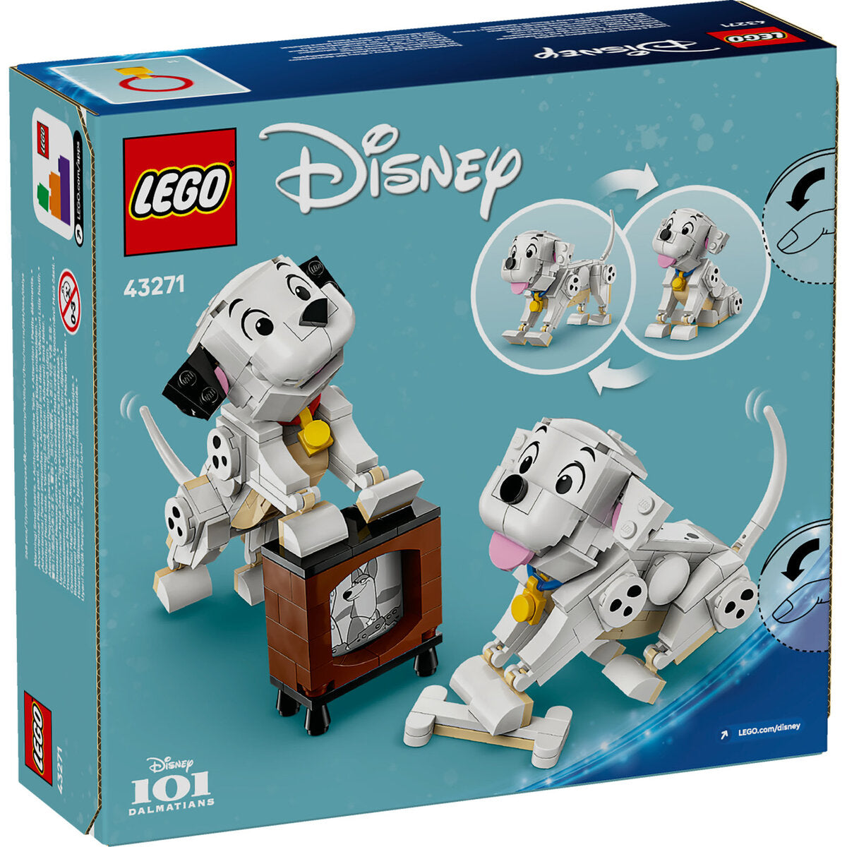 LEGO® Disney™ 43271 Die Welpen Lucky und Penny aus 101 Dalmatiner