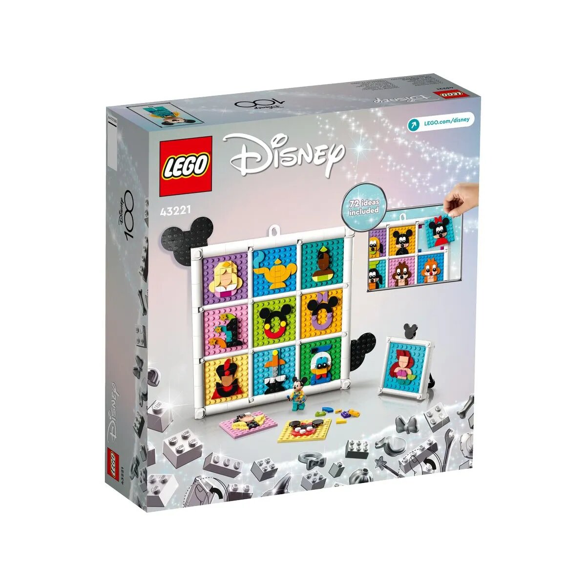 LEGO® Disney™ Specials 43221 100 Jahre Disney Zeichentrickikonen