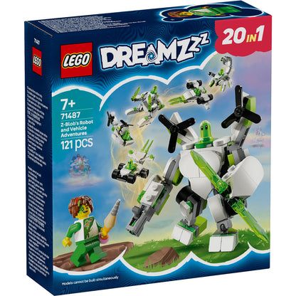 LEGO® DREAMZzz™ 71487 Z-Blob's Roboter- und Fahrzeugabenteuer