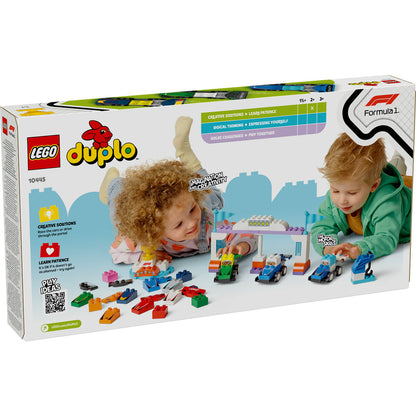 LEGO® DUPLO® Town 10445 F1® Team Rennautos mit Rennfahrern