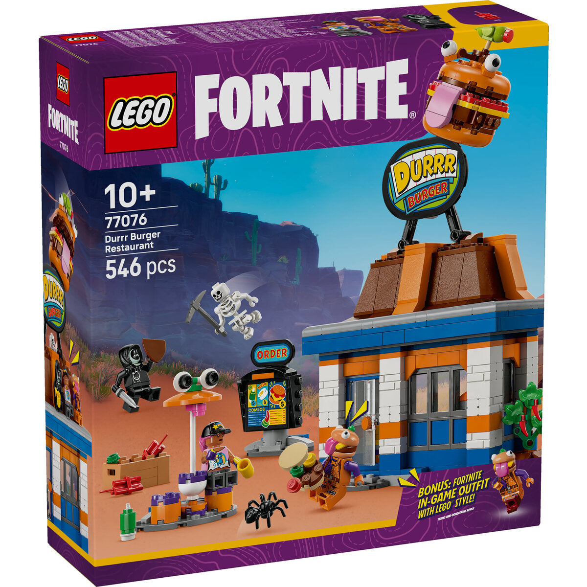 LEGO® Fortnite® 77076 Durrr Burger Restaurant