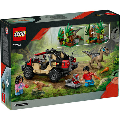 LEGO® Jurassic World™ 76972 Raptor: Verfolgungsjagd mit dem Geländewagen