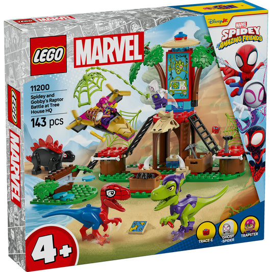 LEGO® Marvel 11200 Showdown am Baumhaus: Spidey-Rex vs. Gobby-Raptor