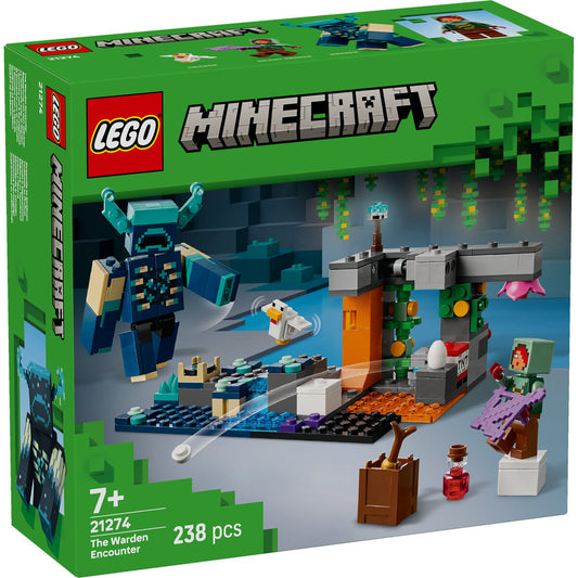LEGO® Minecraft™ 21274 Begegnung mit dem Wächter