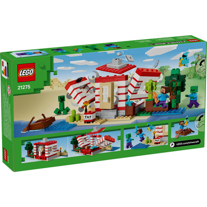 LEGO® Minecraft™ 21275 Das TNT-Dschungelhaus
