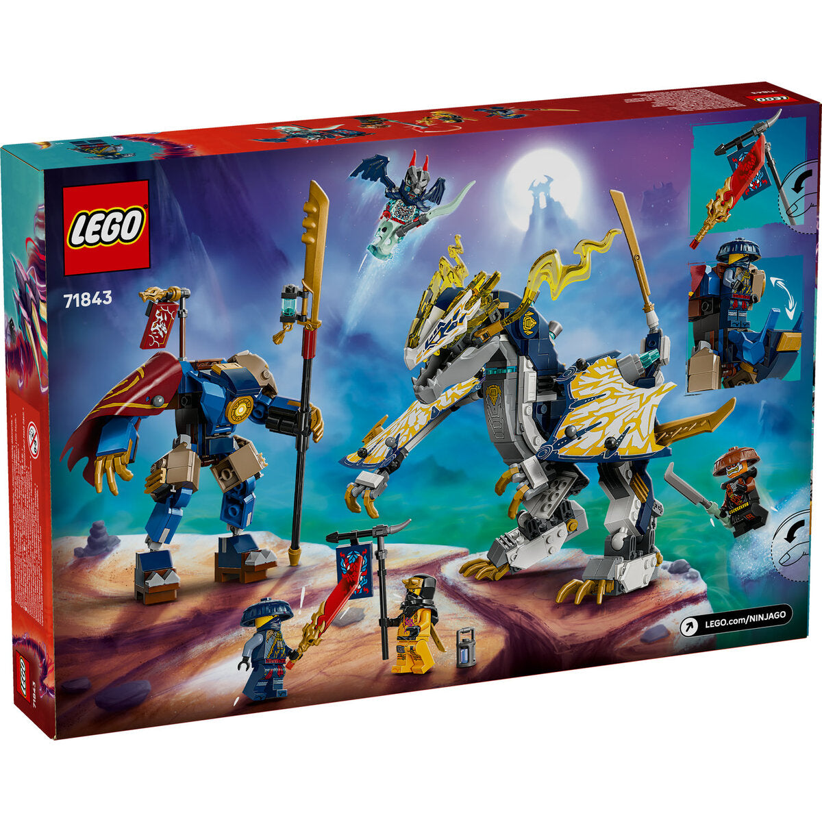 LEGO® NINJAGO® 71843 Rogues Mech-Drachenreiter
