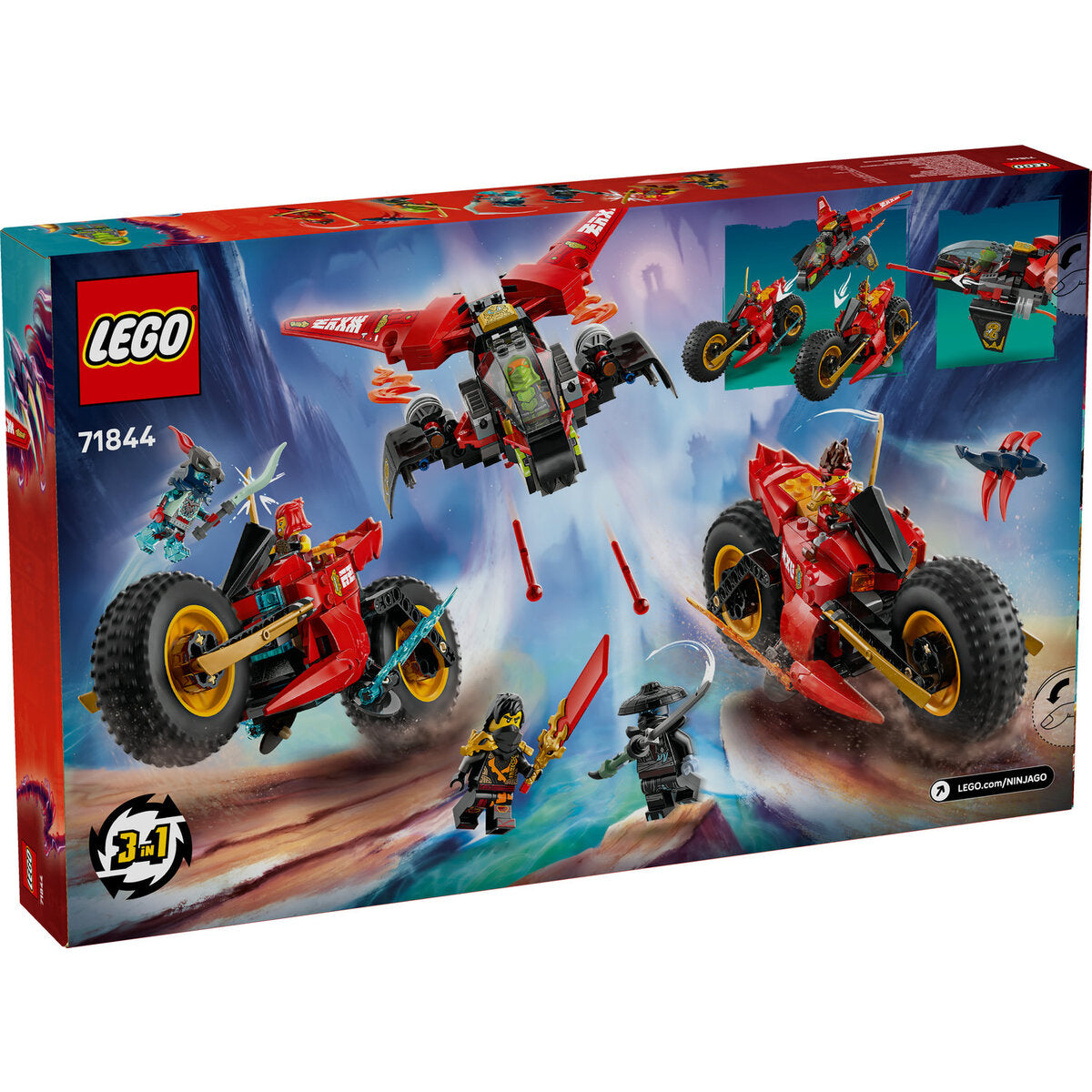 LEGO® NINJAGO® 71844 Ninja-Actionflitzer