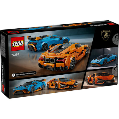 LEGO® Speed Champions 77238 Lamborghini Revuelto und Huracán STO