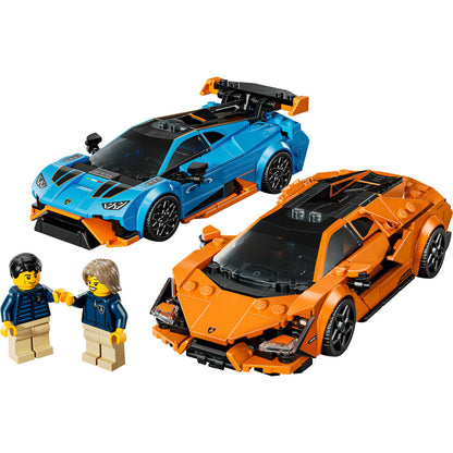 LEGO® Speed Champions 77238 Lamborghini Revuelto und Huracán STO