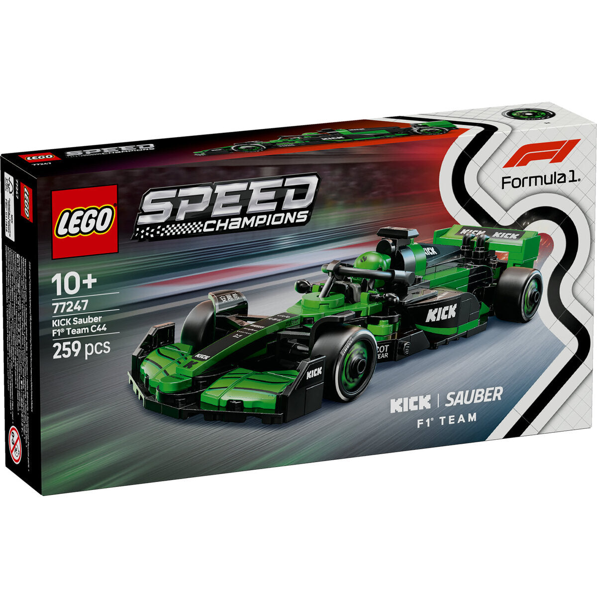 LEGO® Speed Champions 77247 KICK Sauber F1® Team C44 Rennauto