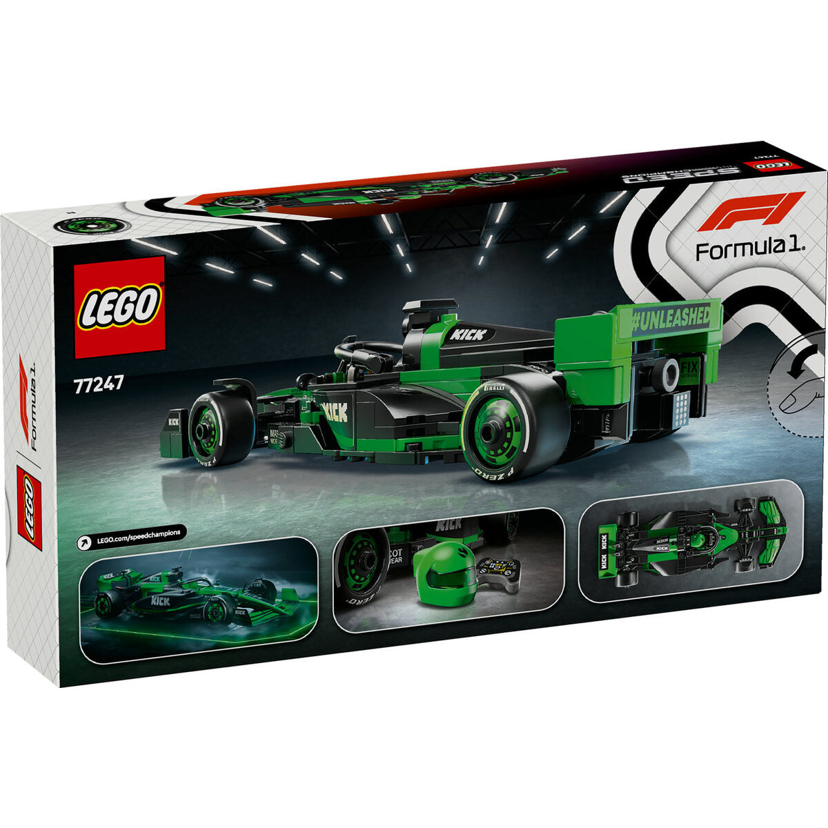 LEGO® Speed Champions 77247 KICK Sauber F1® Team C44 Rennauto