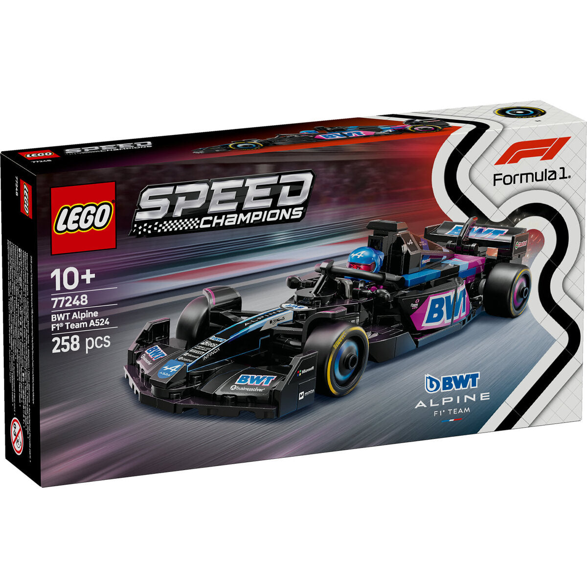 LEGO® Speed Champions 77248 BWT Alpine F1® Team A524 Rennauto