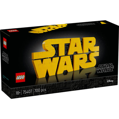 LEGO® Star Wars™ 75407 Star Wars™ Logo aus LEGO Steinen