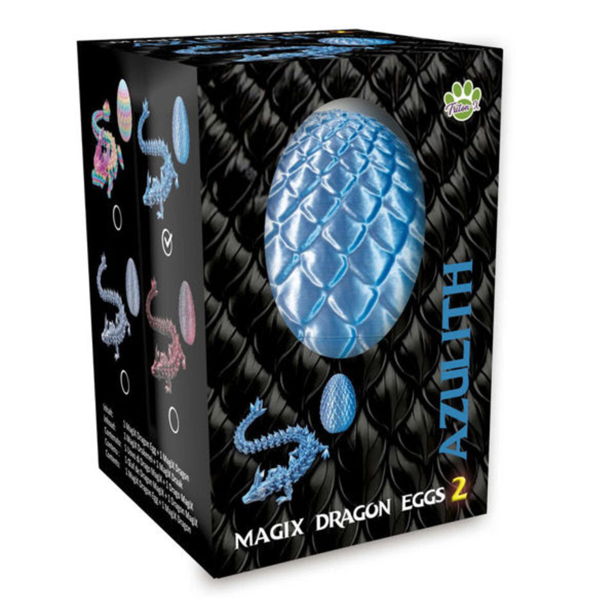 MagiX Dragon Eggs Serie 2, 1 Stück, 4-fach sortiert