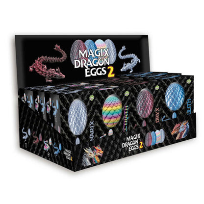 MagiX Dragon Eggs Serie 2, 1 Stück, 4-fach sortiert