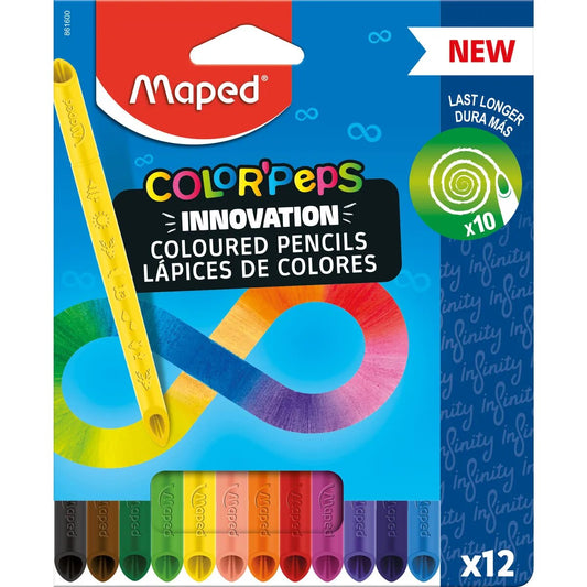 Maped Buntstifte COLOR’PEPS INFINITY x12