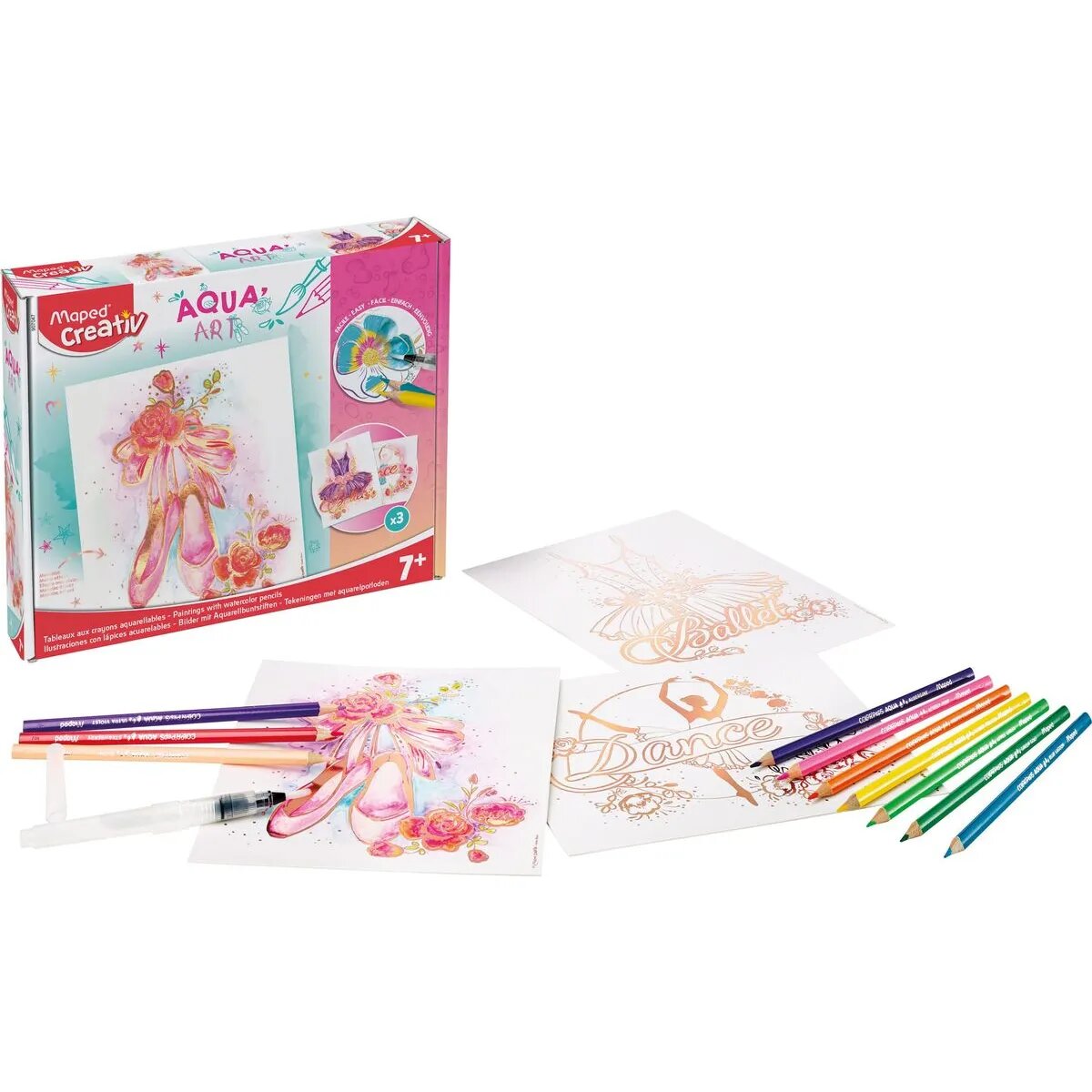 Maped Creativ Ausmal-Set AQUA'ART - Ballerina