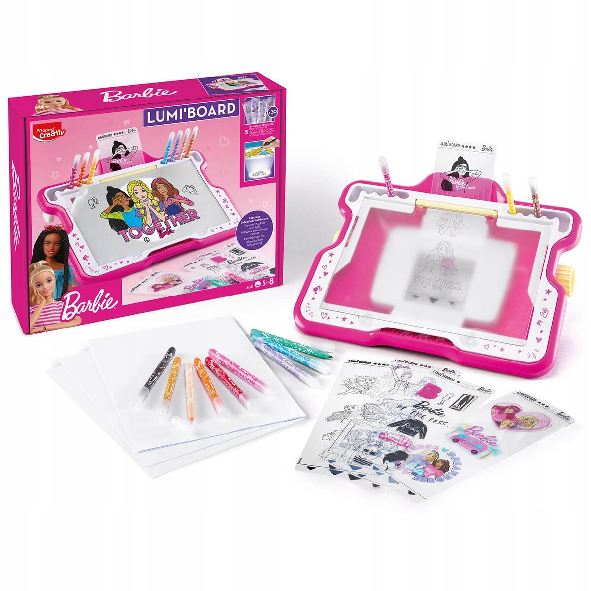 Maped Creativ Leuchttisch LUMI'BOARD Barbie