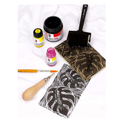 Marabu Soft Linol Print & Colouring Set