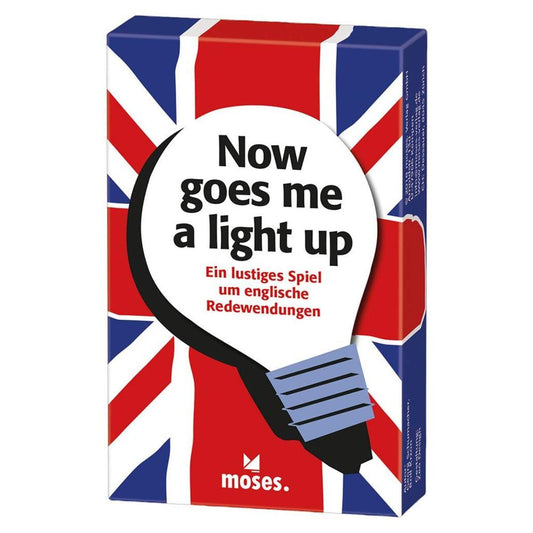 moses. now goes me a light up Quizspiel rund um englische Redewendungen
