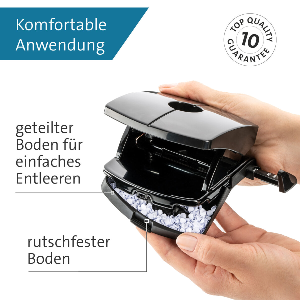 Novus B 220 COLOR ID 2.0 Bürolocher bright petrol 20 Bl. (80 g/m²)