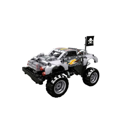 Open Bricks Technic - Monster Truck Silver