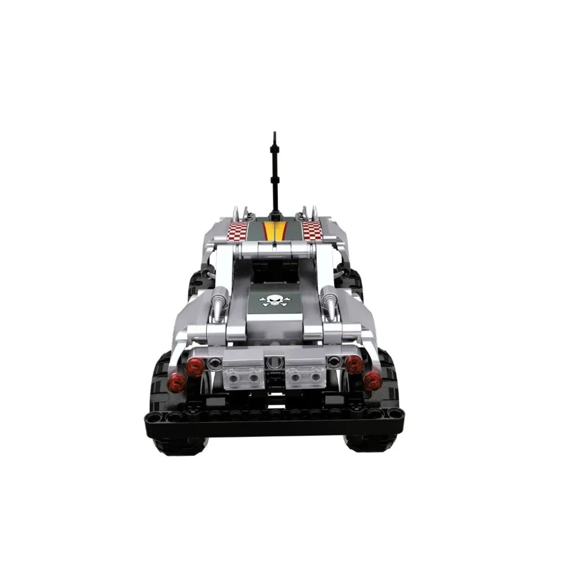 Open Bricks Technic - Monster Truck Silver