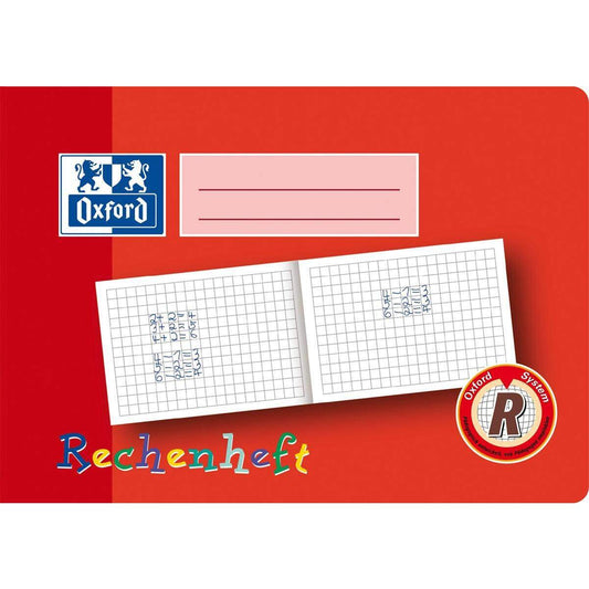 Oxford Rechenheft A5 Lineatur R, SCRIBZEE®