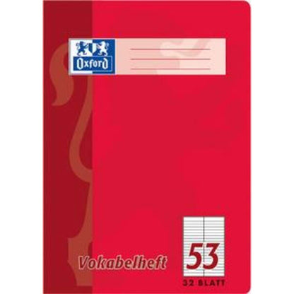 Oxford Vokabelheft A5 Lin. 53, 32 Blatt, SCRIBZEE®