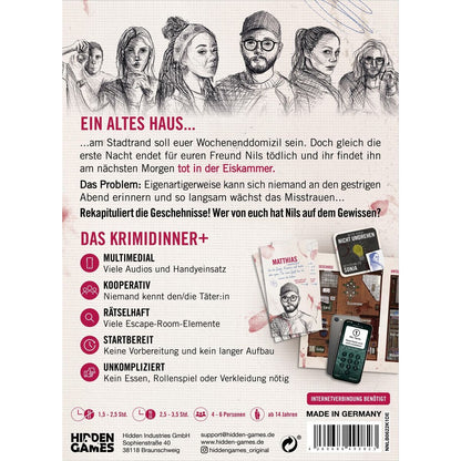 Pegasus Spiele Hidden Games Hangover: Tote frieren nicht (Krimidinner)