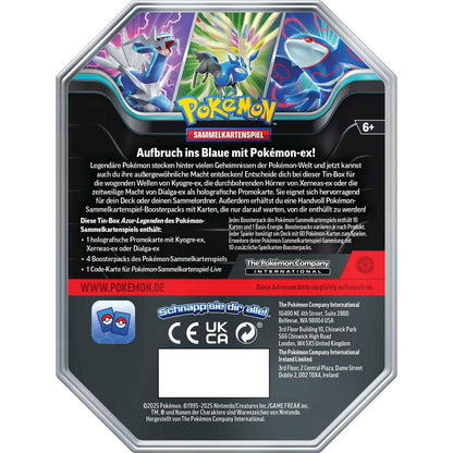Pokemon Tin-Box Azur-Legenden: Dialga-ex (Deutsch)