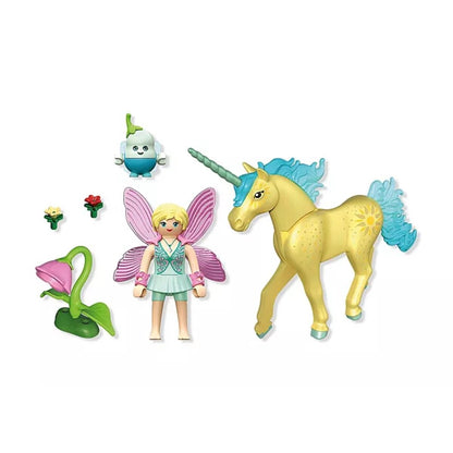 PLAYMOBIL® 71842 Magic Unicorns Sammeleinhorn Sonnenscheinblüte mit Fee