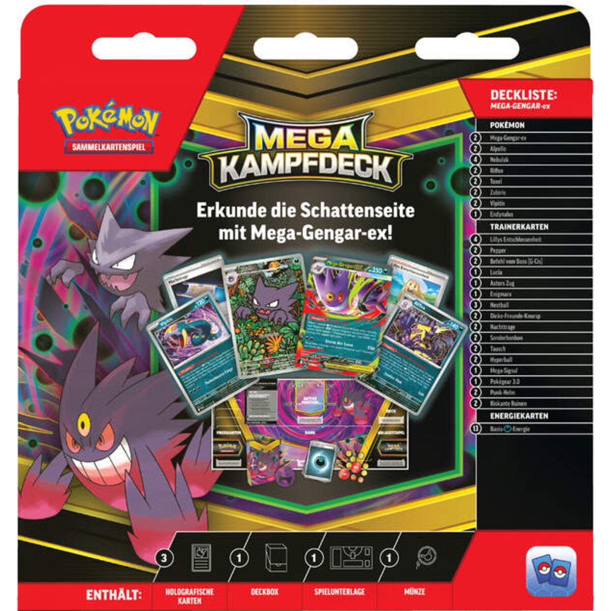 Pokemon Mega-Kampfdeck Mega-Diancie-ex / Mega-Kampfdeck Mega-Gengar-ex